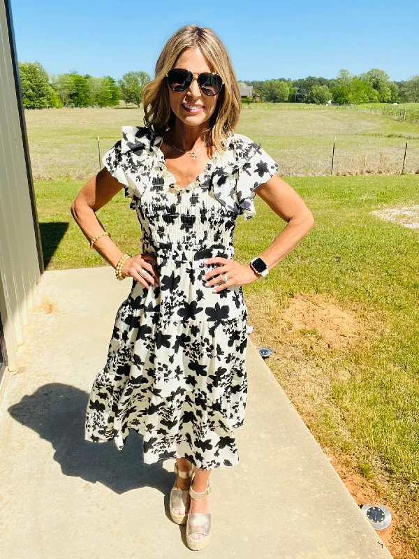 Deal Alert BE HUMBLE MIDI DRESS