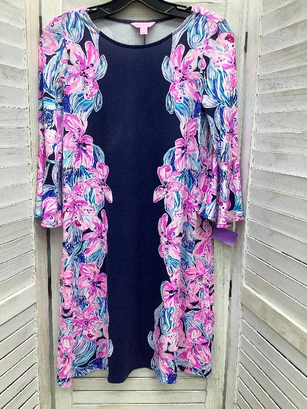 Can't Be Beat Multi-colored Dress Casual Midi Lilly Pulitzer, Size Xs
