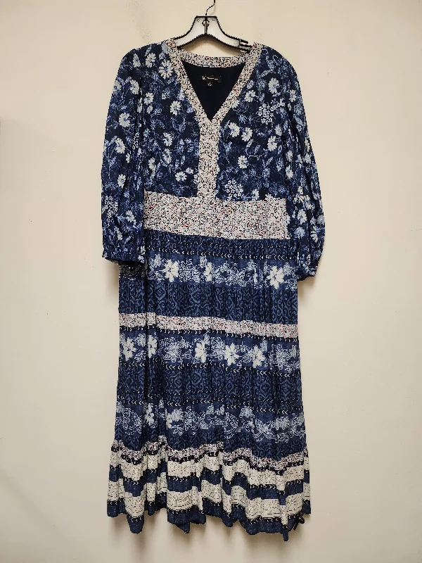 Overstock Sale Floral Print Dress Casual Maxi Inc, Size S