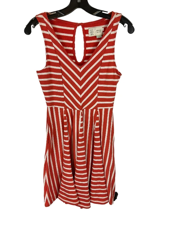 Final Clearance Orange Dress Casual Short Saturday/sunday, Size Xs