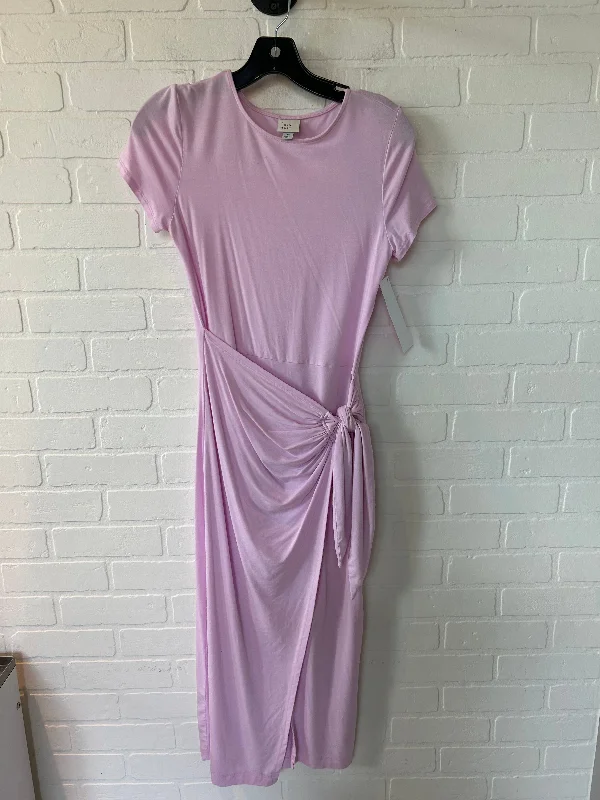 Markdowns Pink Dress Casual Maxi A New Day, Size Xs