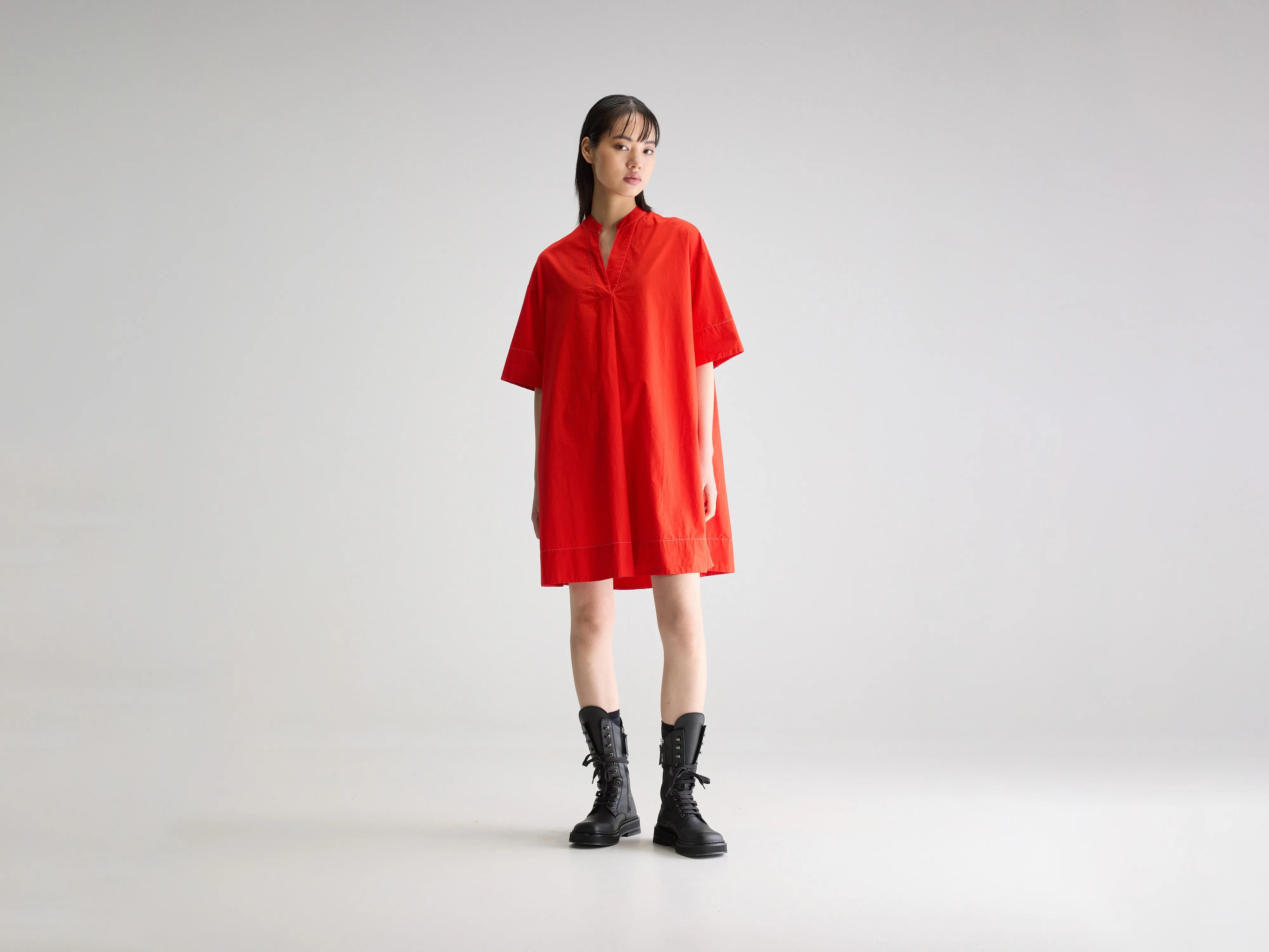 Can't Miss Kelly shirt dress (251 / W / AMORE)