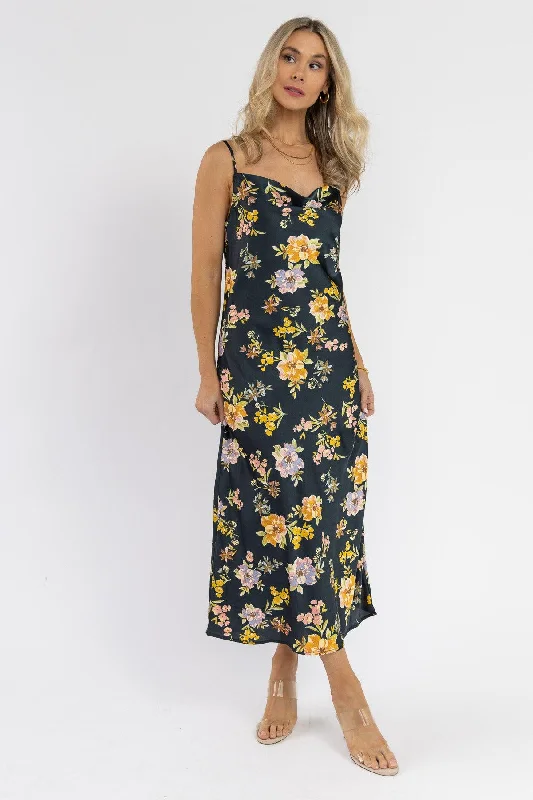 Shop and Save Jules Floral Slip Maxi Dress - Final Sale