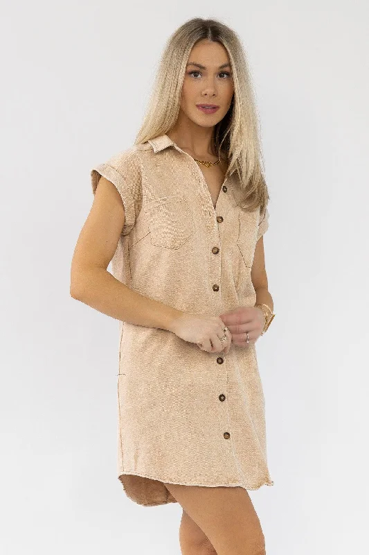 Great Deals Luella Khaki Denim Dress - Final Sale
