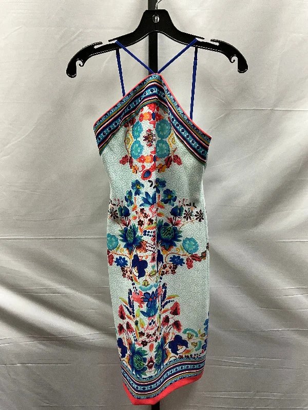 Lowest Price Multi-colored Dress Casual Midi Bisou Bisou, Size 2
