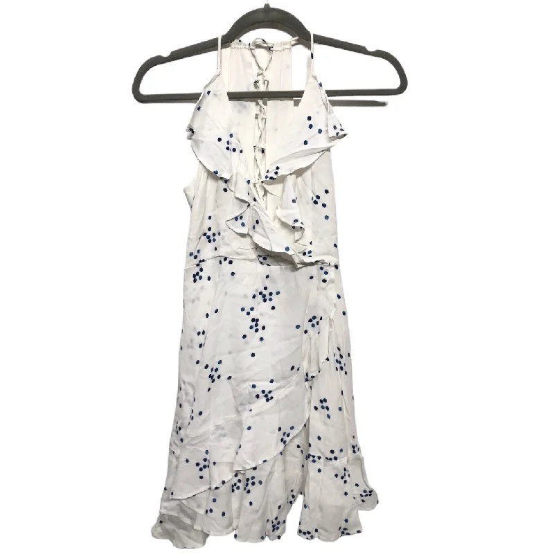Final Clearance White Dress Casual Short Olivaceous, Size S