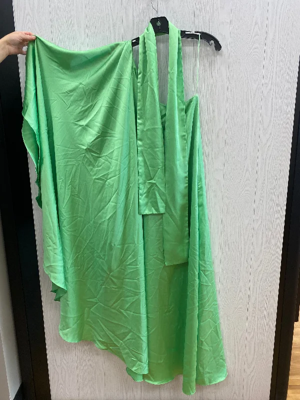 Deal Zone Green Dress Party Long Show Me Your Mumu, Size L