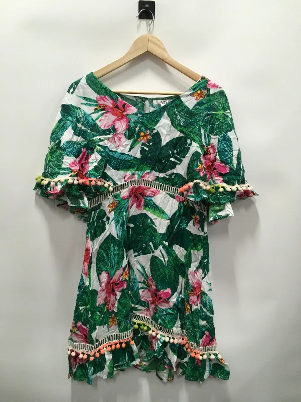 Limited Edition Multi-colored Dress Casual Short A&B, Size M
