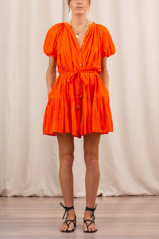 Today’s Special Poppy Pheme Puff Sleeve Mini Dress