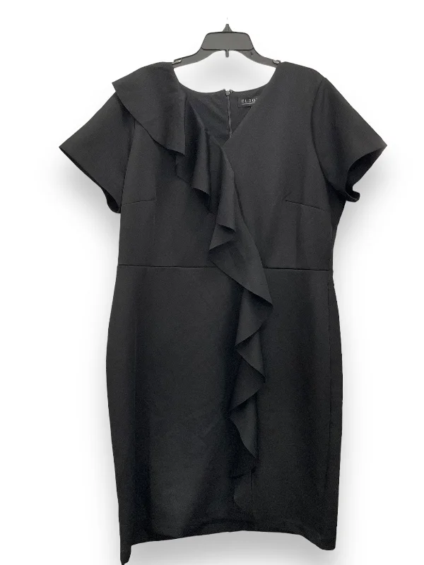 YEAR-End Sale Black Dress Casual Midi Eloquii, Size 2x