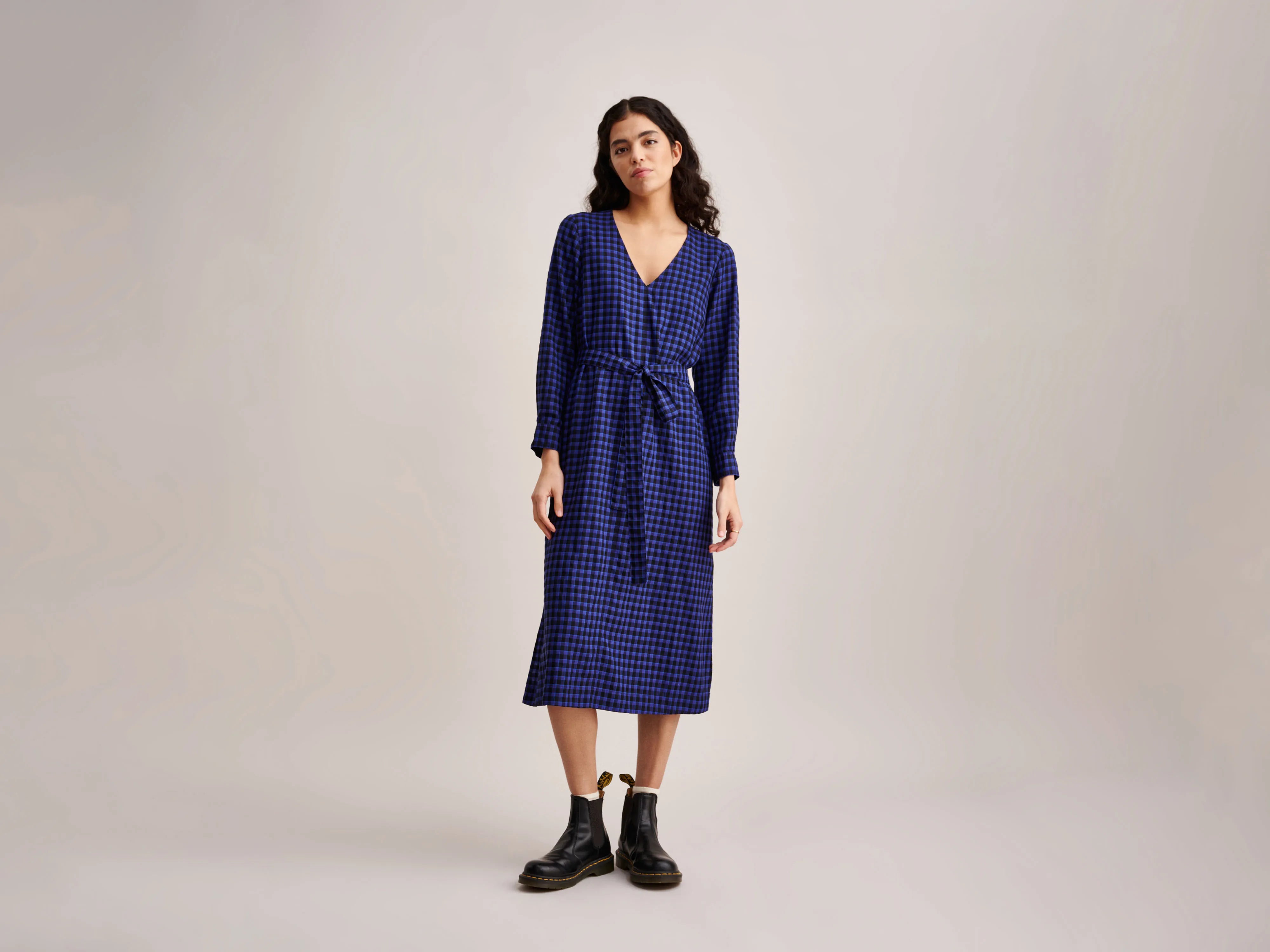 Reduced Prices Augusta Dress (232 / W / CHECK E)