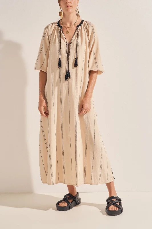 Final Sale Priam Kolonaki Stripe Caftan