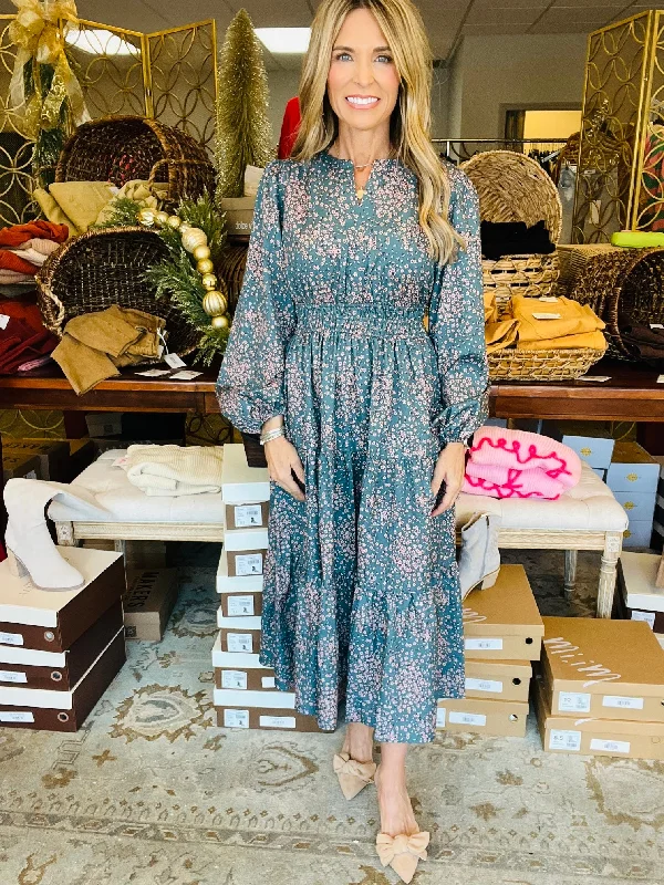 Stock Up and Save THE NORTHERN STAR MIDI DRESS