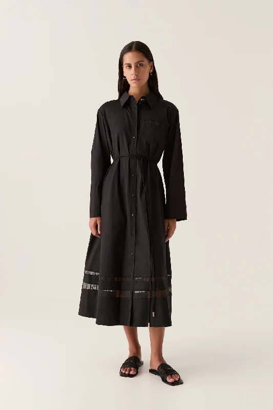 Instant Discount Reframe Logo Shirt Dress