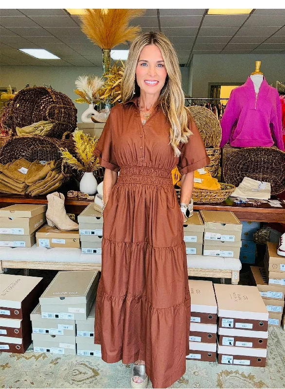 Exclusive Online Offer DASH OF CHOCOLATE DRESS*WINTER SALE*