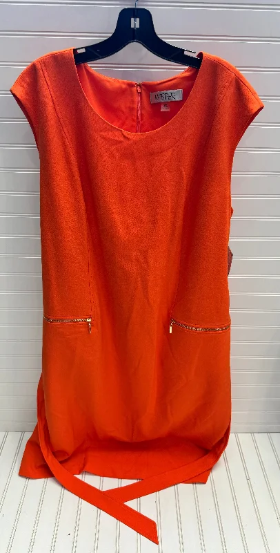 Price Fest Orange Dress Work Kasper, Size 20