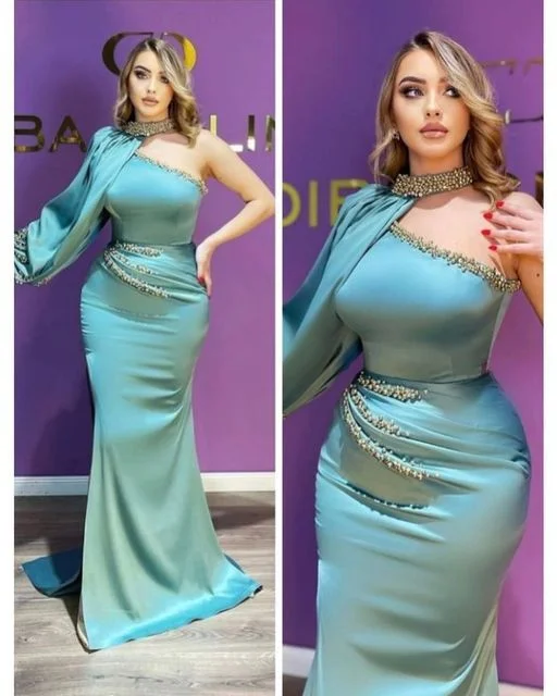 Members Only Formal Prom Dresses Luxury Arabic Mermaid Evening Dress Custom Made Party Gown for Banquet,DS4765 Members Only Formal Prom Dresses Luxury Arabic Mermaid Evening Dress Custom Made Party Gown for Banquet,DS4765