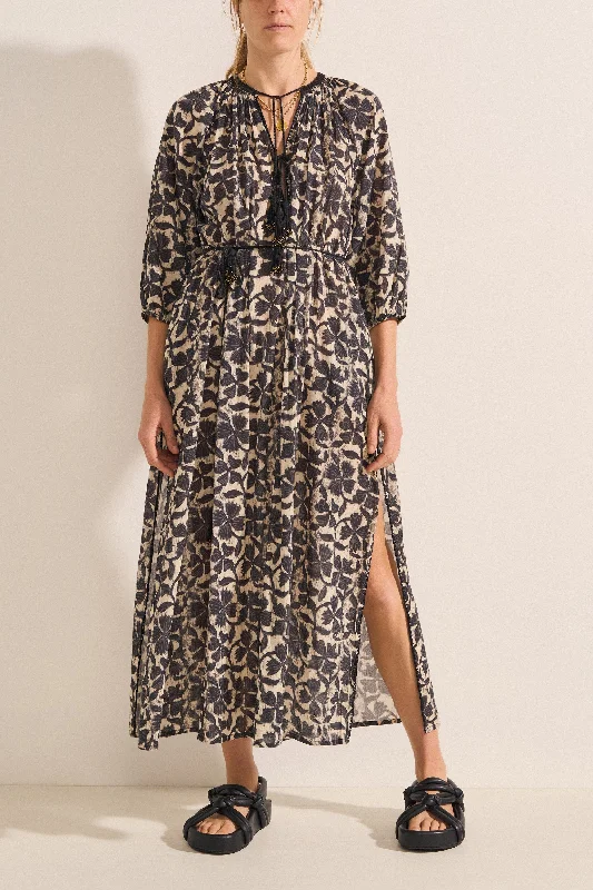 Incredible Offers Priam Clover Print Caftan