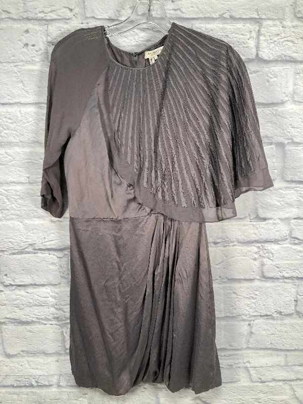 Act Now Grey Dress Party Short Bcbgmaxazria, Size S