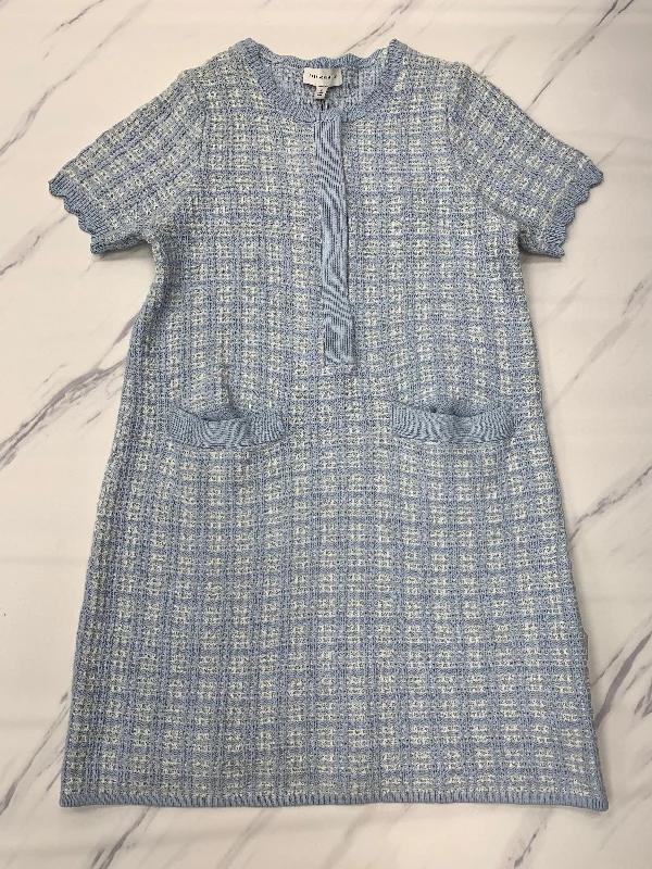 Clearance Items Blue Dress Casual Midi Free Assembly, Size S