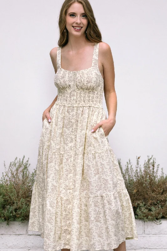 Blowout Sale Eden Smocked Waist Dress