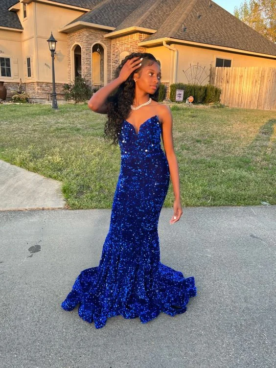 Exclusive Offers Prom Dress Sequins Formal Evening Gown,DS4854