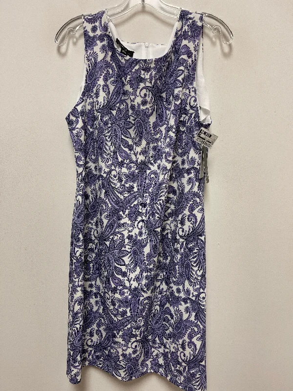 Season Finale Sale Purple Dress Casual Short Agb, Size L
