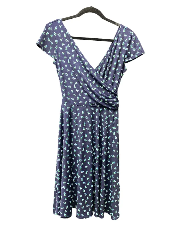 Weekend Deal Blue Dress Casual Short Maggy London, Size 6