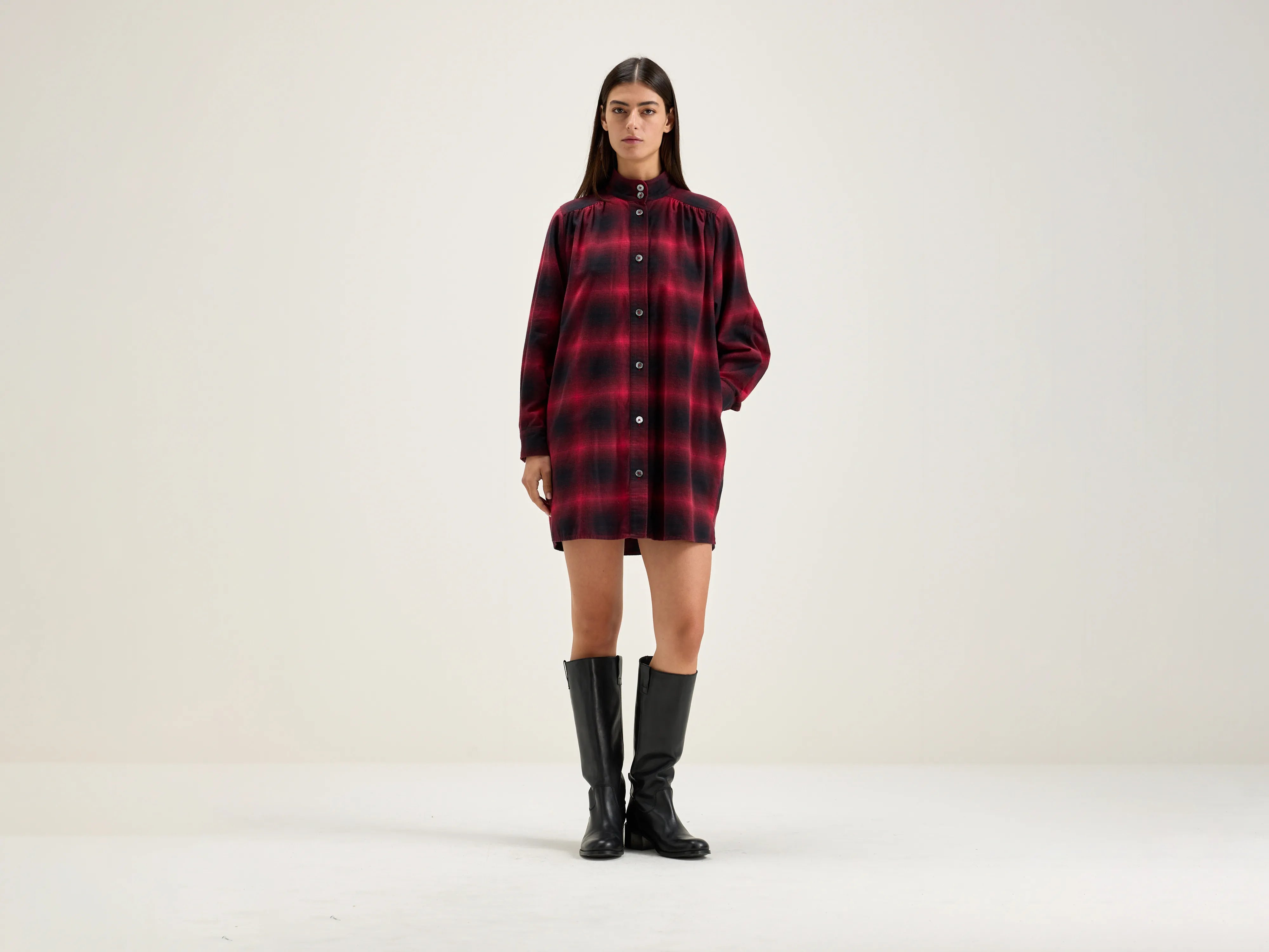Flash Deals Pelly mini dress (242 / W / CHECK C)