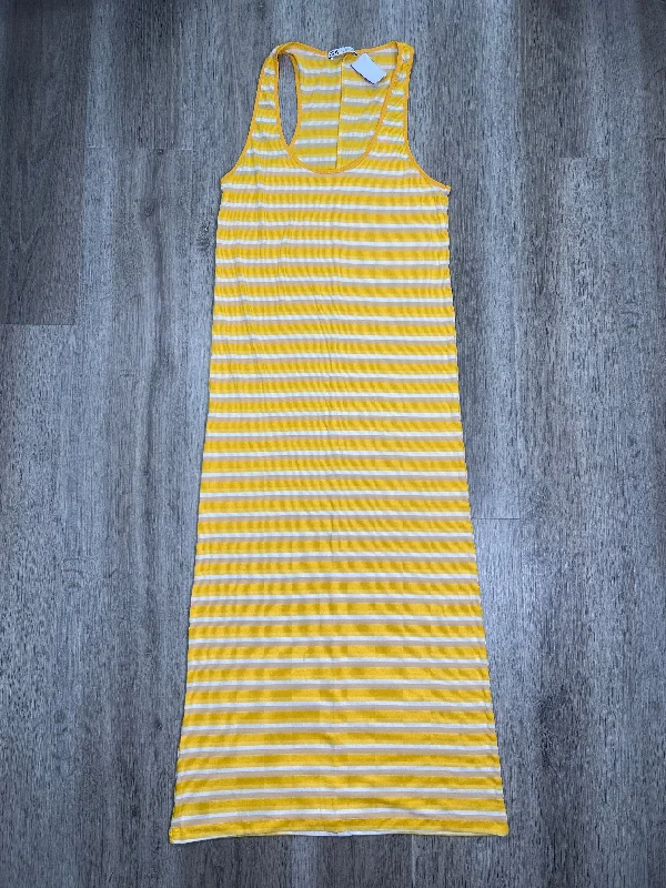 Crazy Savings Yellow Dress Casual Maxi Zara, Size S