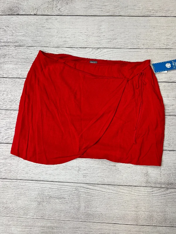 Great Bargains Red Skirt Altard State, Size 3x