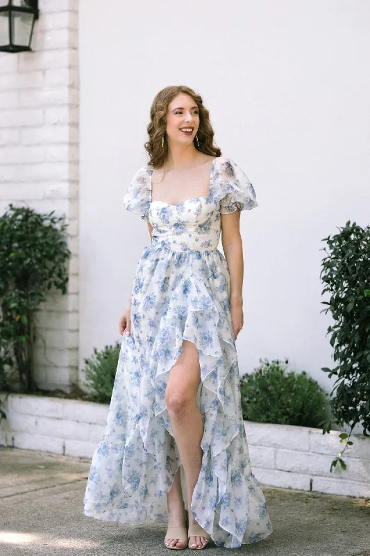 Weekend Deal Ophelia Ruffled Maxi Dress