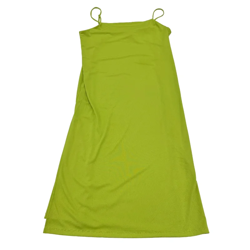 Daily Specials GREEN H&M DRESS CASUAL MIDI, Size L