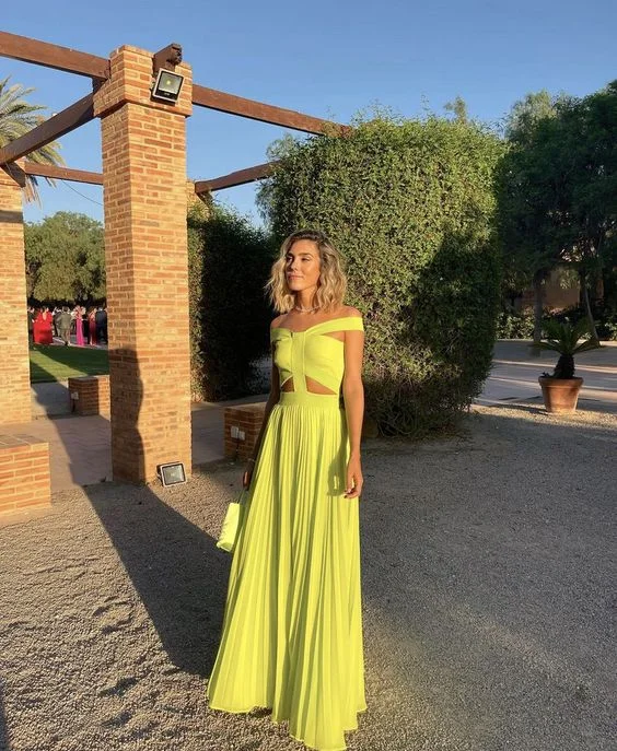 Overstock Sale Green Off Shoulder A-Line Wedding Guest Dress Formal Party Dress,DP1974 Overstock Sale Green Off Shoulder A-Line Wedding Guest Dress Formal Party Dress,DP1974