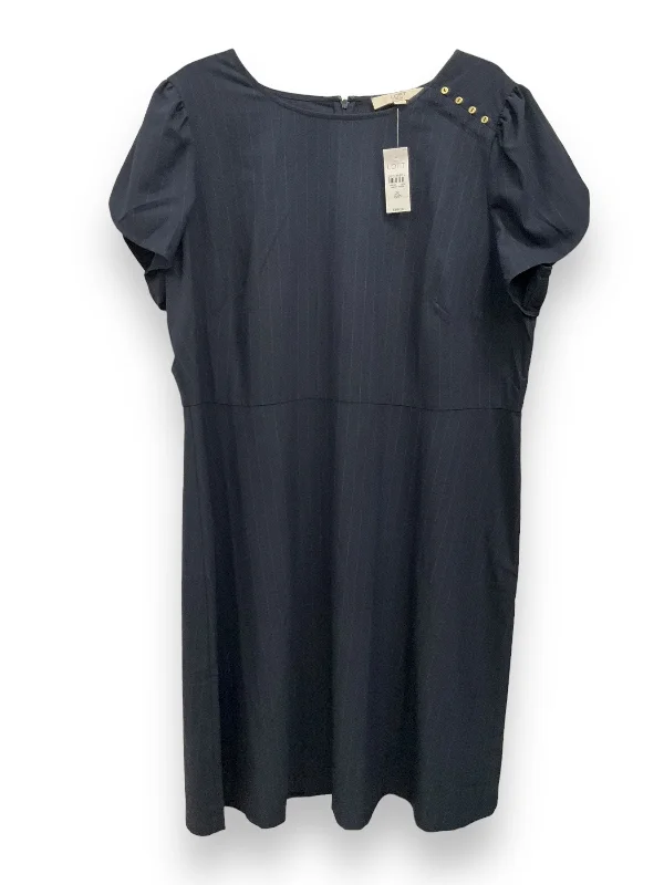 Customer Appreciation Sale Navy Dress Casual Midi Loft, Size 2x