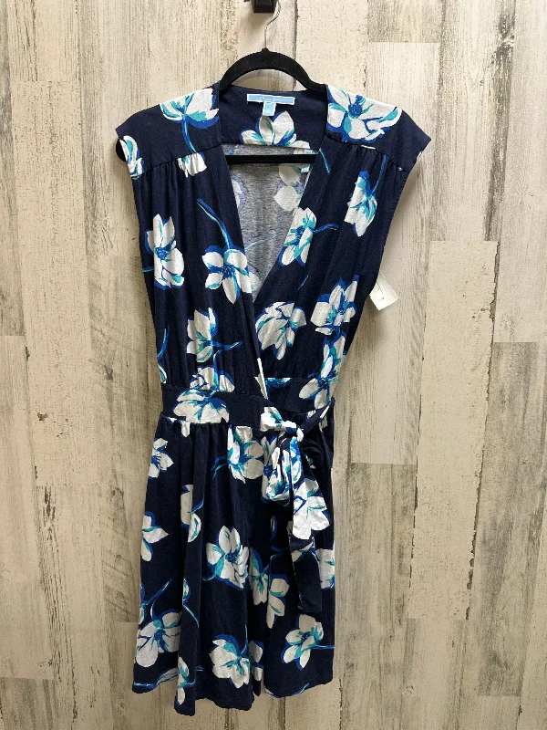 The Best Prices Blue Dress Casual Short Draper James, Size M