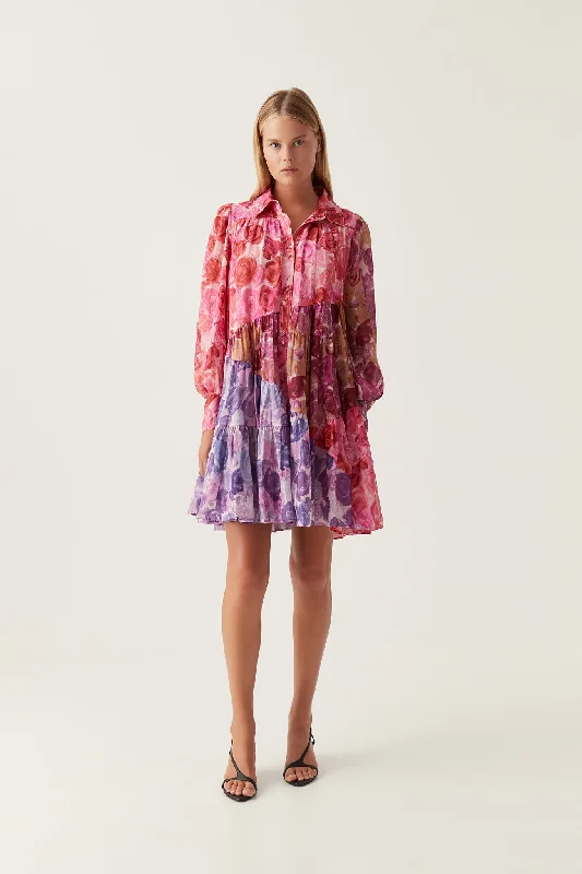 Massive Deals Vision Smock Mini Dress