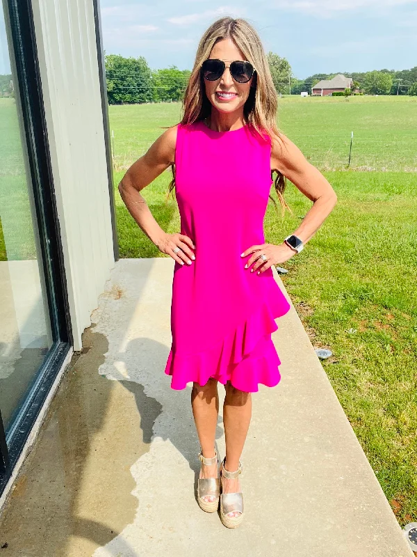 Instant Discount PINK COSTA GIRL DRESS--FLASH SALE