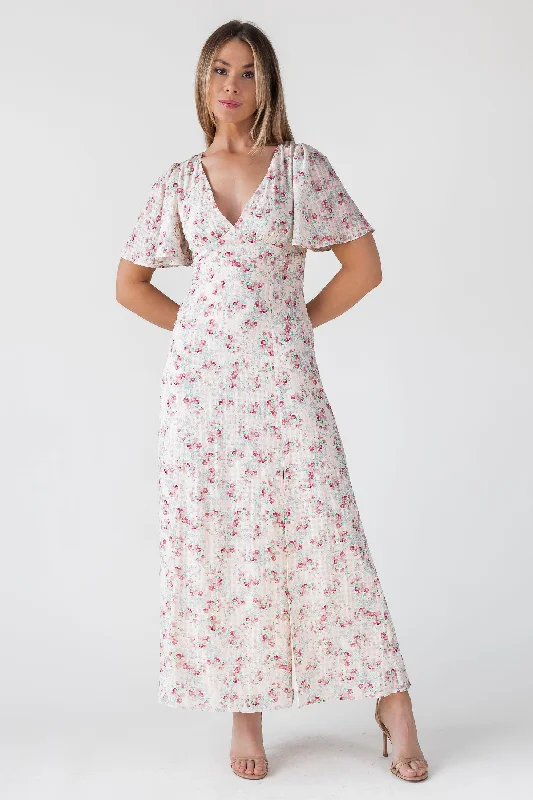 Must-Have Deals Birdie Blush Floral Maxi Dress