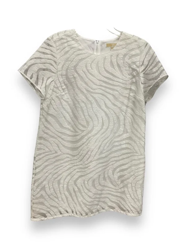 Unmissable Offer White Dress Casual Short Michael By Michael Kors, Size Xl
