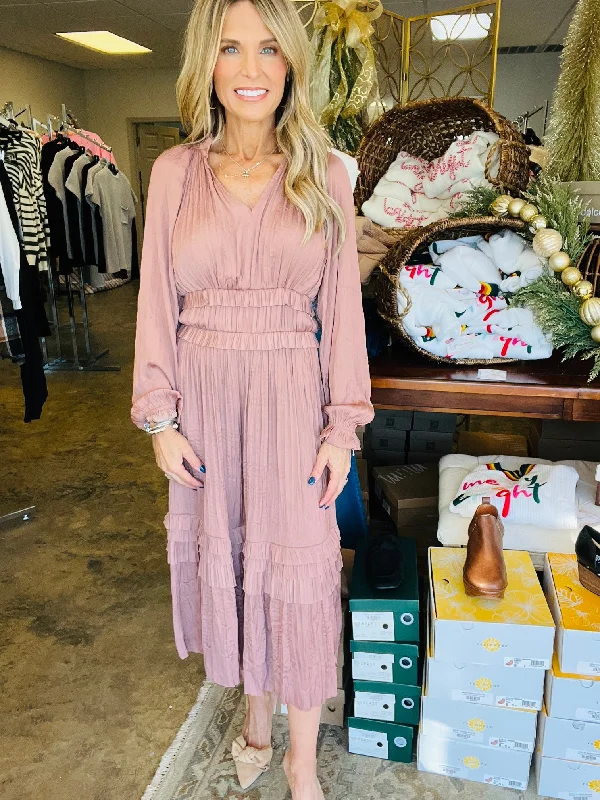 Early Bird Discount STANDING ALONE MIDI DRESS