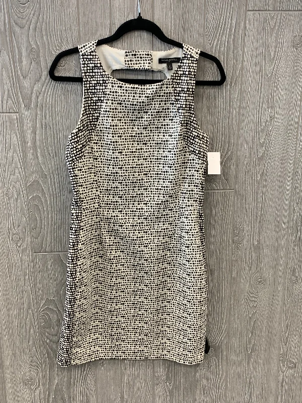 Midnight Sale Black & White Dress Work Banana Republic, Size S
