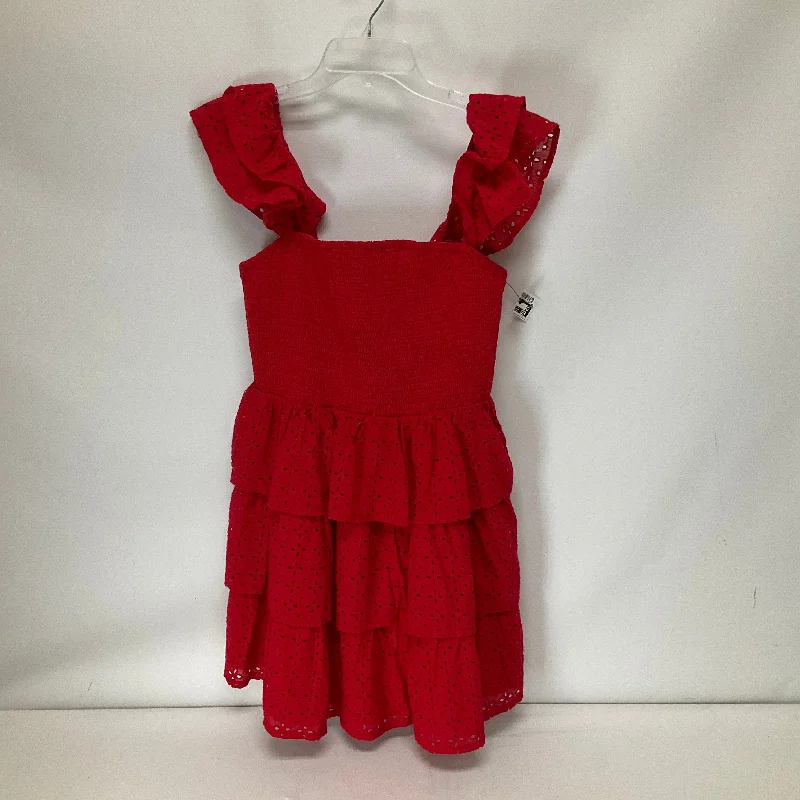 Best Seller Red Dress Casual Midi Altard State, Size Xl