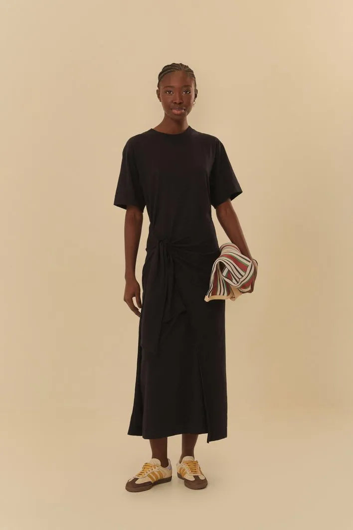 Huge Discounts Vestido T-Shirt Amarracao