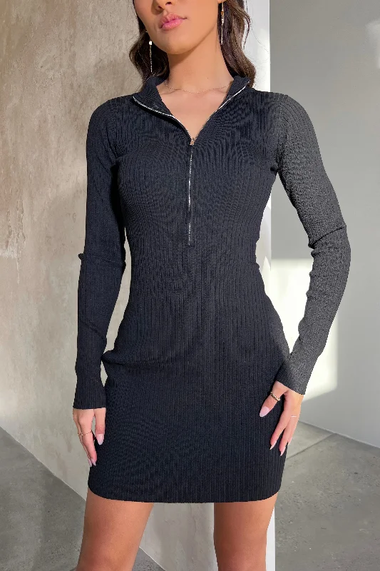 Limited Availability ZELLA DRESS - BLACK