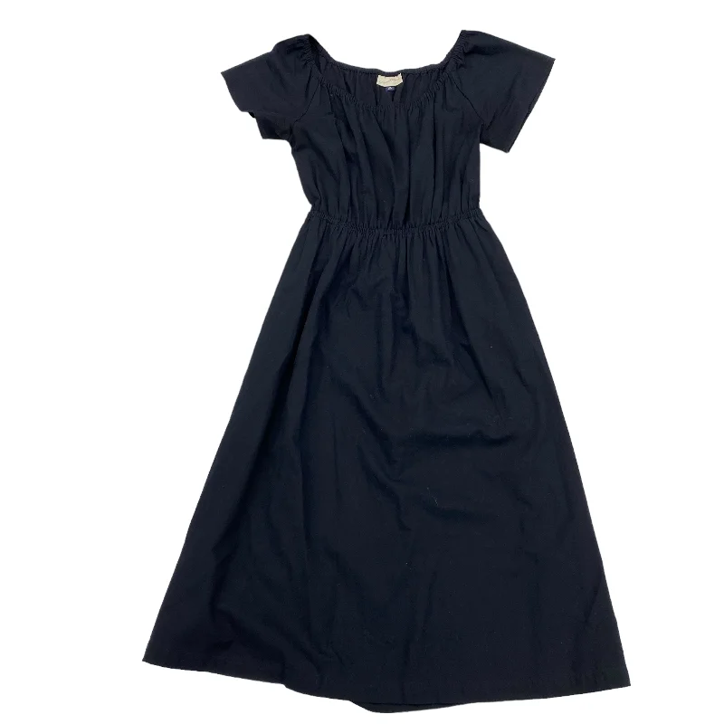 Reduced Prices BLACK DRESS CASUAL MIDI by UNIVERSAL THREAD Size:M