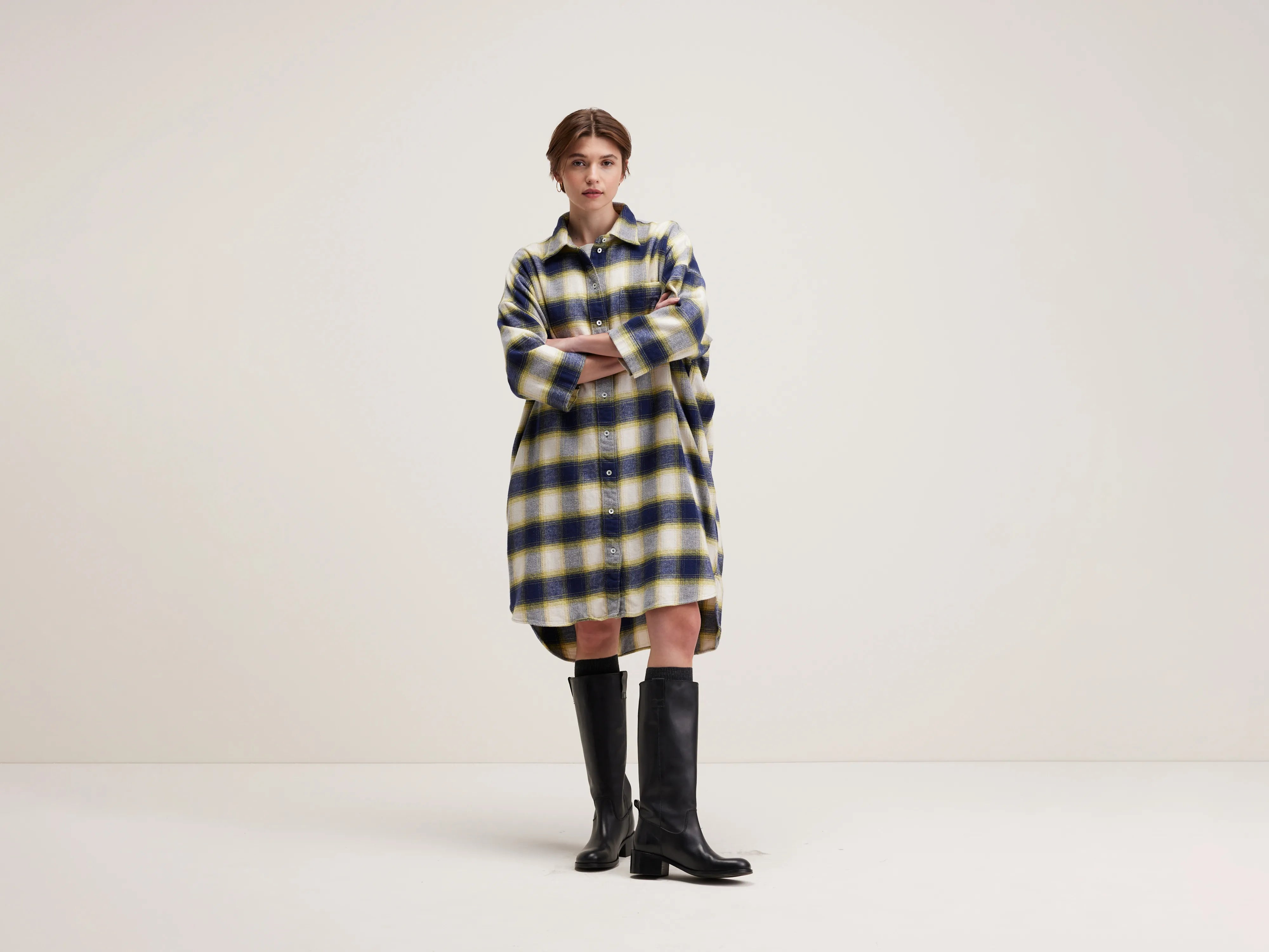 Low Prices Gladys shirt dress (242 / W / CHECK H)