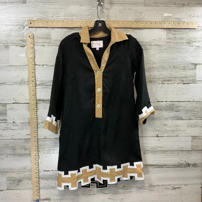 New Markdowns Black & Tan Dress Casual Short Tuckernuck, Size Xxs