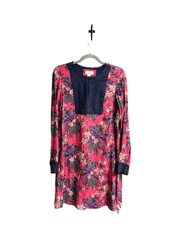 Now or Never Multi-colored Dress Casual Midi Maeve, Size S