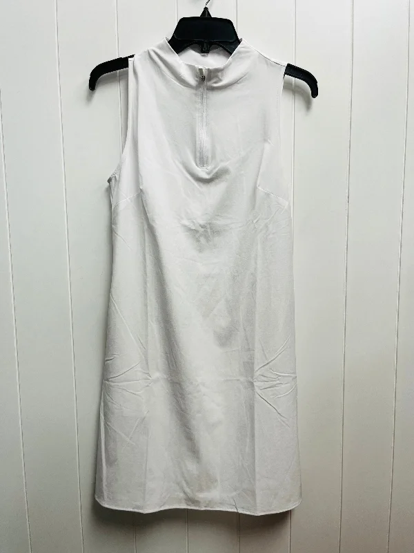Instant Savings White Dress Casual Short Vineyard Vines, Size Xs